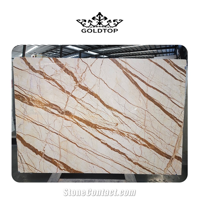 GOLDTOP OEM/ODM Marmer Rosa Light Marble Polished Tiles
