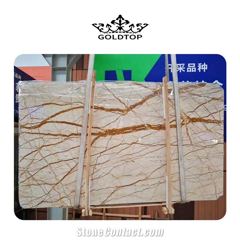 GOLDTOP OEM/ODM Marmer Rosa Light Marble Polished Tiles