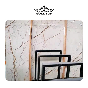 GOLDTOP OEM/ODM Marmer Rosa Light Marble Polished Tiles
