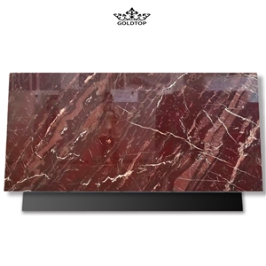 GOLDTOP OEM/ODM Rosso Collemandina Marble Polished Tiles