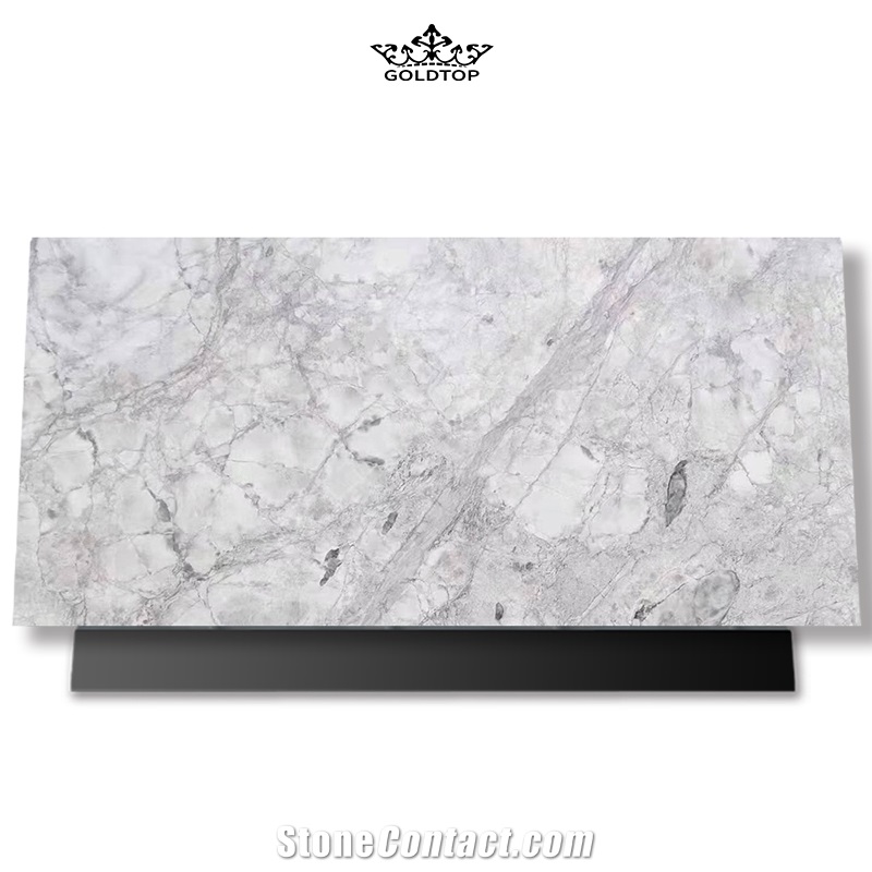 GOLDTOP Super White Quartzite Slabs Polished
