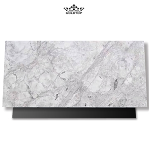 GOLDTOP Super White Quartzite Slabs Polished