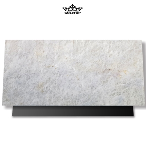GOLDTOP White Cristallo Quartzite Slab