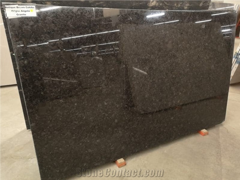 Good Surface Brown Granite Cohiba Granite  Slabs