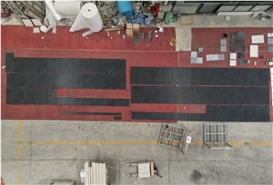 High Quality Black Crystal, Nero Mist Granite Slabs For Tiles Floor