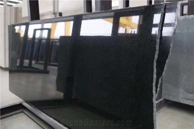 High Quality Oulainen Black Granite Slabs