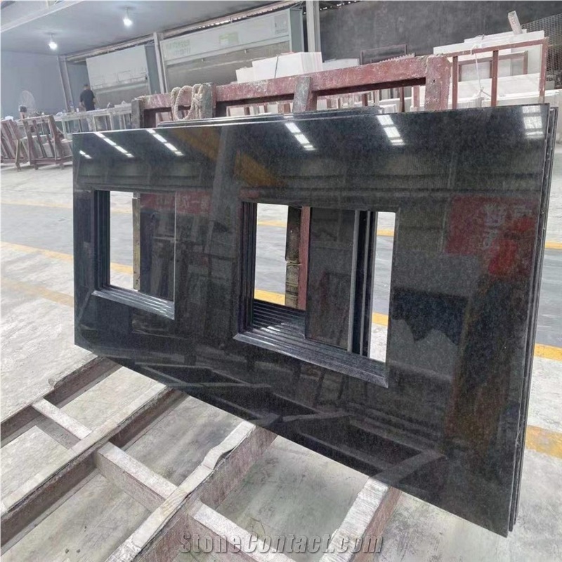 High Quality Oulainen Black Granite Slabs