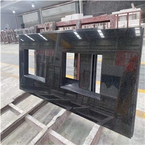 High Quality Oulainen Black Granite Slabs