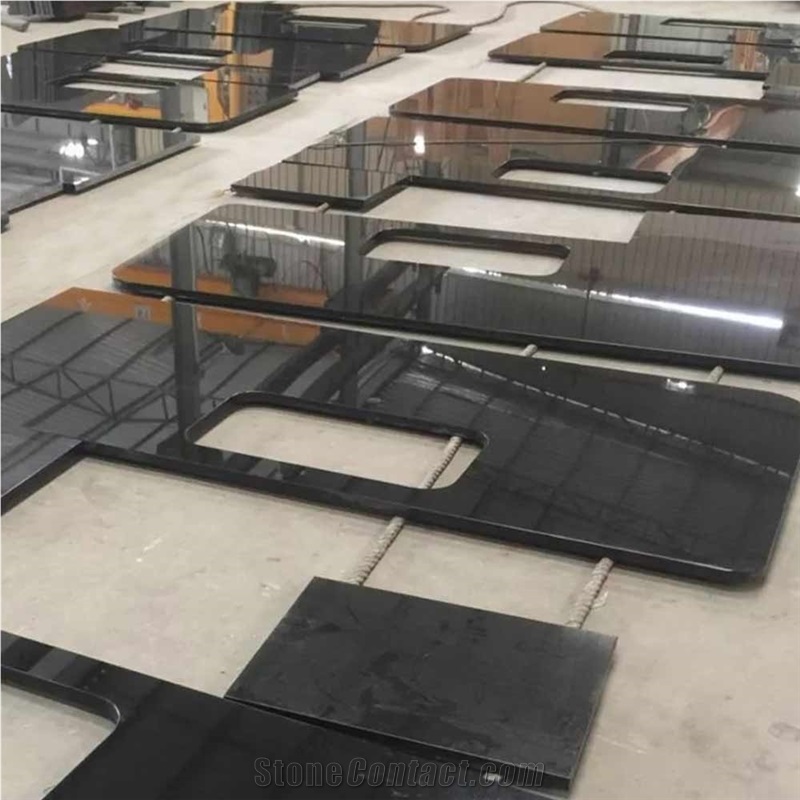 Home Use Indian Black Granite For Kitechen Countertops