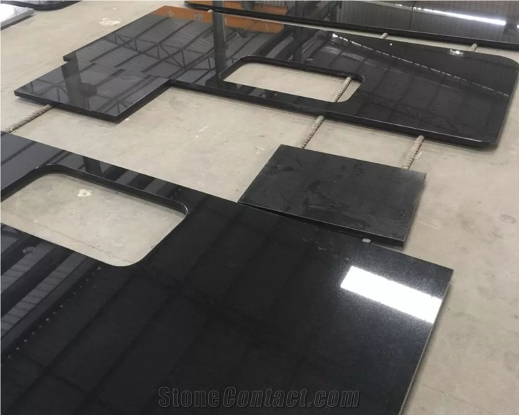 Home Use Indian Black Granite For Kitechen Countertops