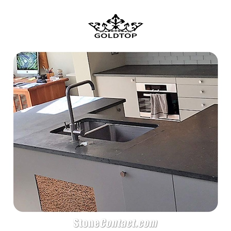 Modern Style Belgium Hardstone Limestone Slabs For Kitchen