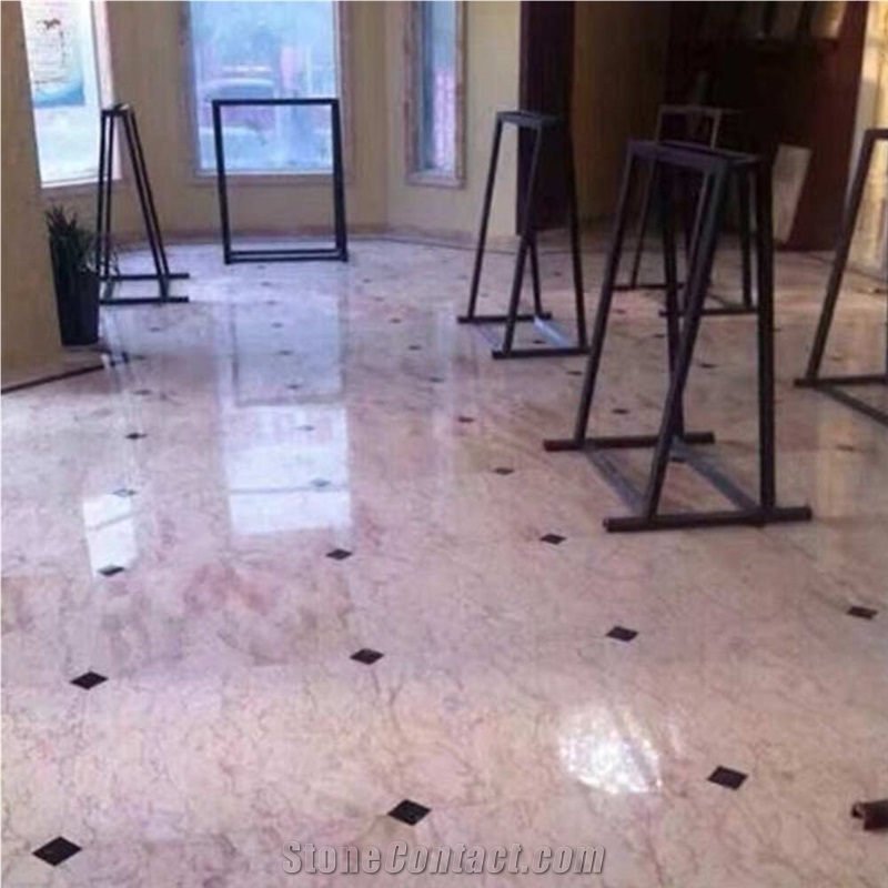 Natural Stone Floor Tiles Grey  Cream Rose Marble