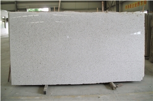 Polished China Bethel White Granite Slabs