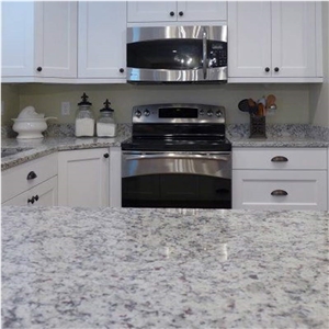 Polished China Bethel White Granite Slabs