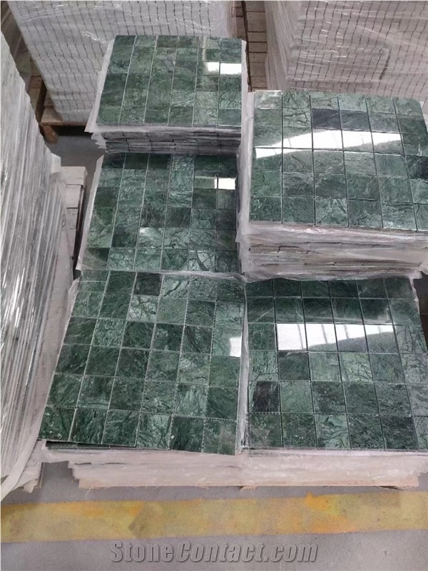 Evergreen Marble Mosaic Tiles