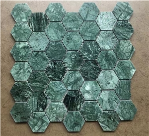 Evergreen Marble Mosaic Tiles