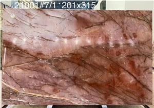 Red Cosmopolitan Quartzite Slab