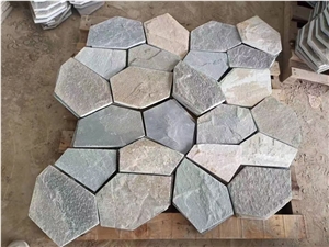 Yellow Quartzite Flagstone Pavers
