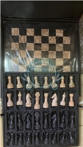 MI- Chess Set In Marble