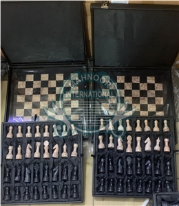 MI- Chess Set In Marble