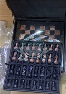 MI- Chess Set In Marble