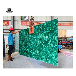 Natural Green Malachite Slab Semi Precious Stone Slabs