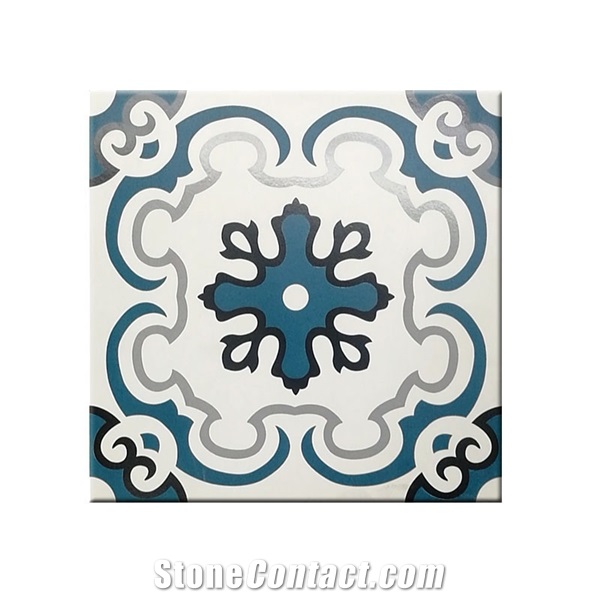 Polished New Design Medallion Pattern Tile For Interior Floor Decor