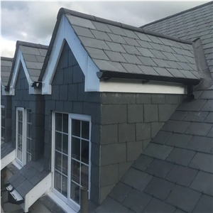 Good Price Black Natural Slate Roof Tiles For Home Decor