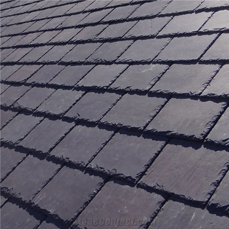 Good Price Black Natural Slate Roof Tiles For Home Decor