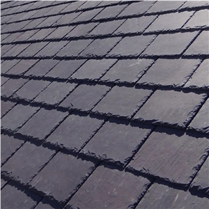 Good Price Black Natural Slate Roof Tiles For Home Decor