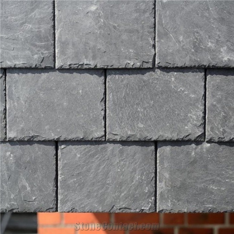 Good Price Black Natural Slate Roof Tiles For Home Decor