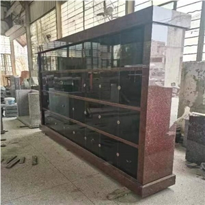 Shanxi Black Granite And Grey Granite Columbarium-Mausoleum