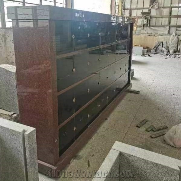 Shanxi Black Granite And Grey Granite Columbarium-Mausoleum