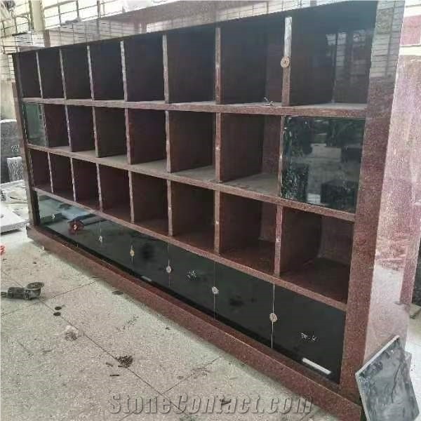 Shanxi Black Granite And Grey Granite Columbarium-Mausoleum