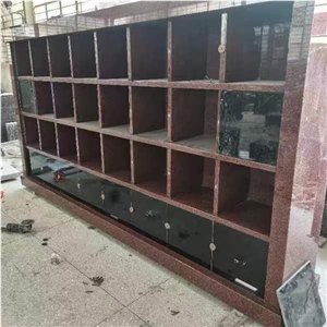 Shanxi Black Granite And Grey Granite Columbarium-Mausoleum