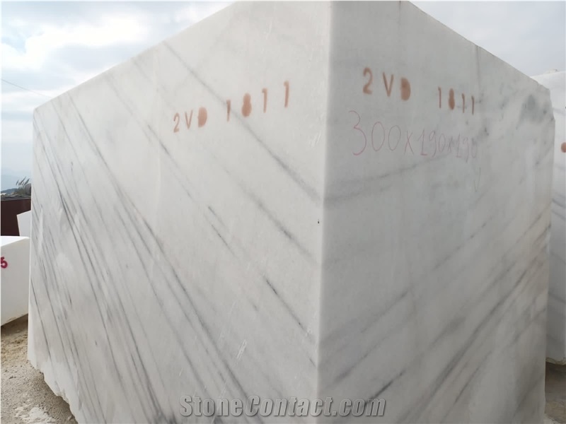 SPARKLING CALACATTA Marble Blocks Quarry Owner