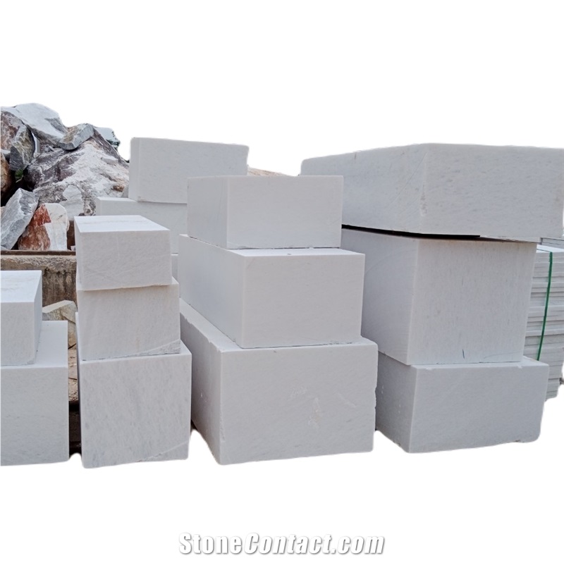 Vietnam Pure White Marble Block Cheapest Price