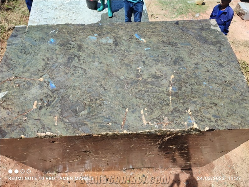 Labradorite Blue Granite Blocks
