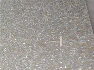 White Pearl Shell Backsplash Mosaic MOP Kitchen Wall Tiles