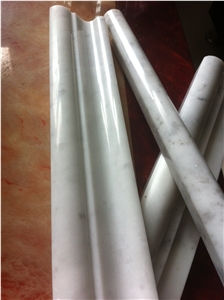 Marble Carrara Chair Rails Border Stone Skirting Baseboard