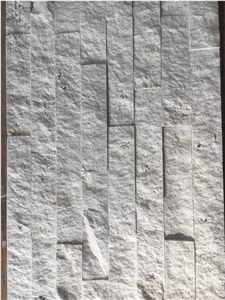Marble Feature Wall Cladding Grey Wood High Low Ledger Panel