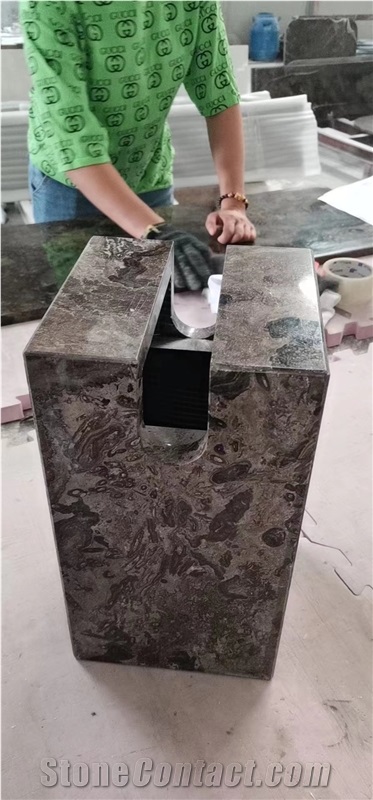 Marble Tissue Paper Box Bathroom Carrara Accessories