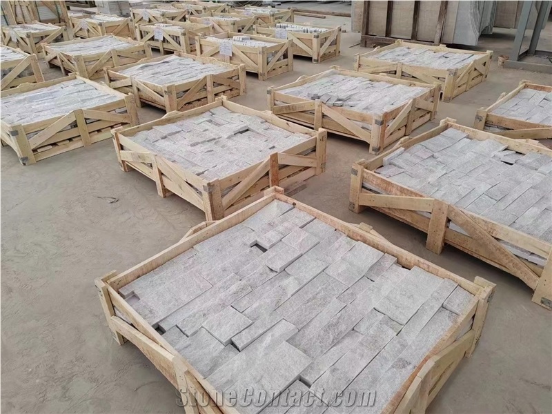 Natural Stone Facade SPA Quartzite Building Masonry Stone