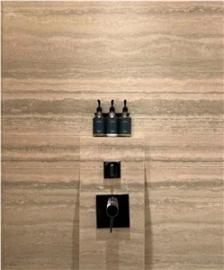 Silver Grey Travertine Wall Tile Italian Roman Silver Travertine