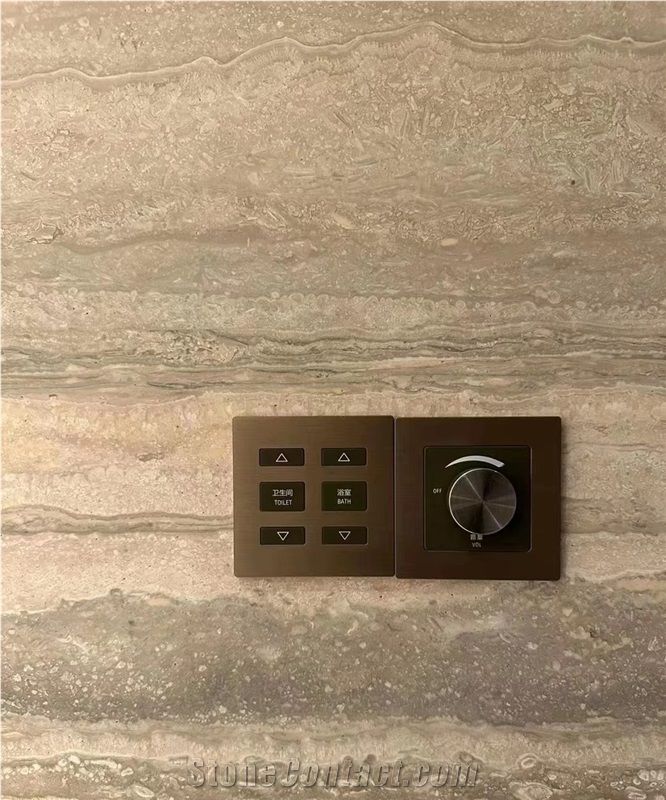 Silver Grey Travertine Wall Tile Italian Roman Silver Travertine