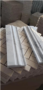 Stone Wall Trim Borders Marble Statuario Skirting Baseboard