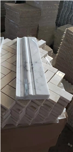 Stone Wall Trim Borders Marble Statuario Skirting Baseboard