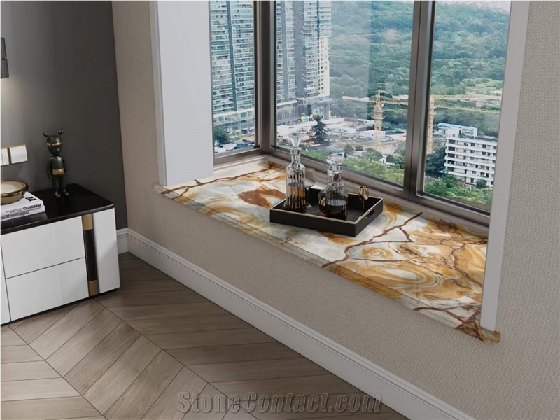 Natural Stone Blue Deep Quartzite For Home Decoration