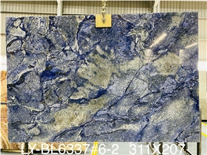 New Arrival Polished 18Mm Azul Bahia Granite Slab