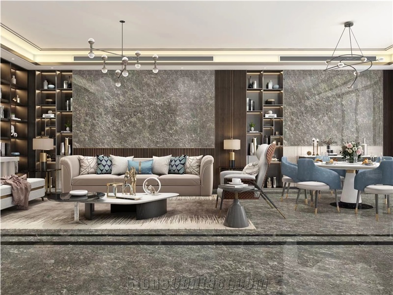 Shining Metallicus Quartzite  For Home Decoration.